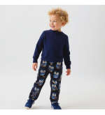 T-UIL: Waterdichte broek met fleecevoering en uilenprint