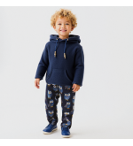 T-UIL : Pantalon imperméable avec doublure en polaire et imprimé de hiboux