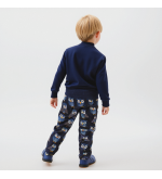 T-UIL: Waterdichte broek met fleecevoering en uilenprint