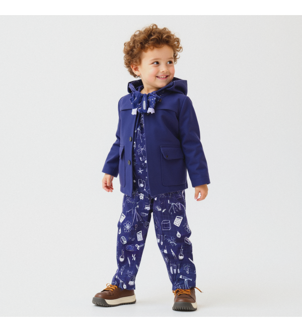 Pantalon Imperméable T-LABORATORIUM pour Garçons – Inspiré par la Science, Fonctionnel et Durable.