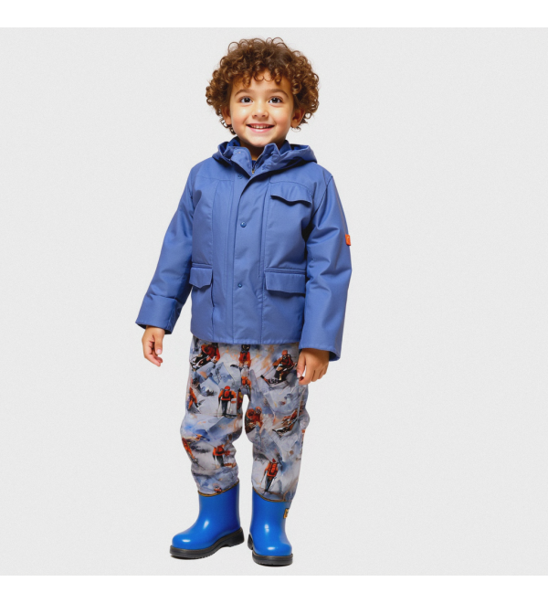 T-SKIER : pantalons imperméables, chauds et fonctionnels pour garçons.