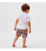 GRAFFITI : Short de bain fonctionnel avec motif graffiti