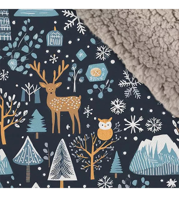 W-RUIL: Functionele Winterbroek met Fleece en Winterbosprint