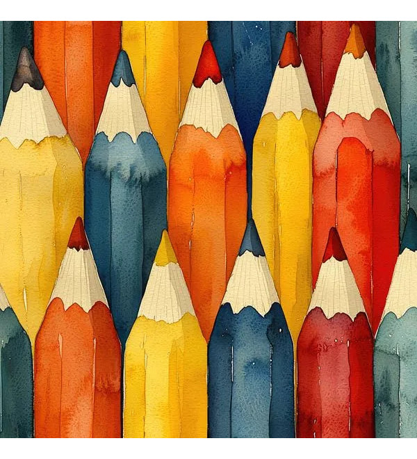 T-LAPIZ : Pantalon d'hiver fonctionnel avec des crayons colorés amusants