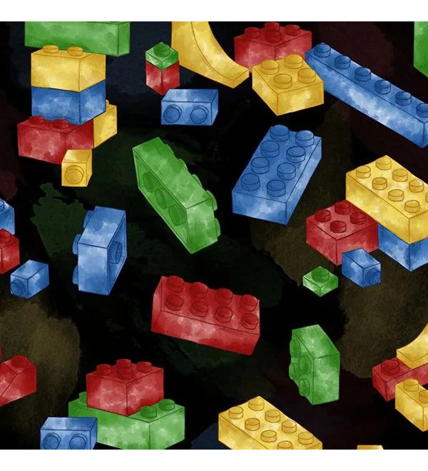 CLEVER : Short de bain noir à séchage rapide avec imprimé de jetons colorés